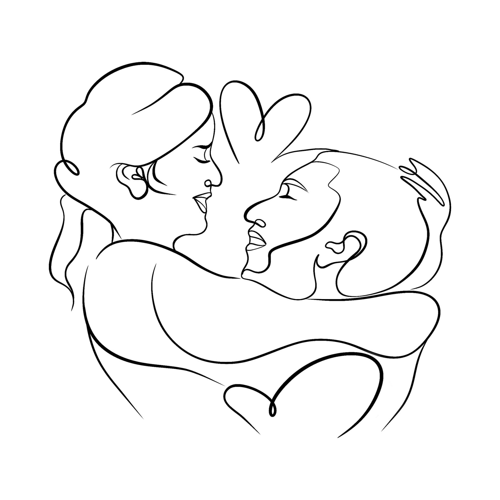 Digital custom Line Art from your photo.